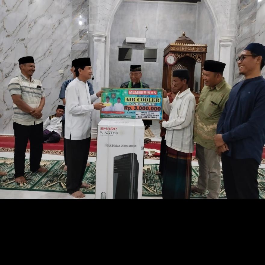 Tim Safari Ramadhan Pemkab Asahan Kunjungi Masjid Annur Desa Padang Sipirok